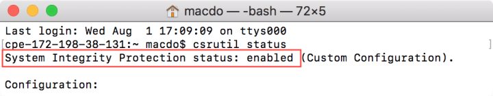 如何检查Mac上是否启用了SIP系统完整性保护-1662799137-eeb84e44af0dd9c-1