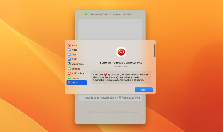 Softorino YouTube Converter 2 for mac v5.0.86永久激活版 视频离线下载工具-1662821470-de9e1073279e77a-1