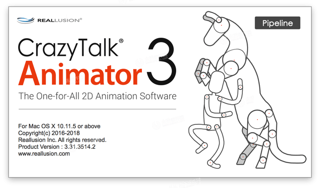 CrazyTalk Animator 3 for Mac(二维动画软件)附激活补丁V3.31.3514.2激活版-1664695289-3265b69af3d980f-1