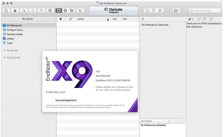 EndNote X9 for Mac(最好用的文献管理软件)v9.3.3(15659)修复版-1666192535-35d07048ce4022f-1