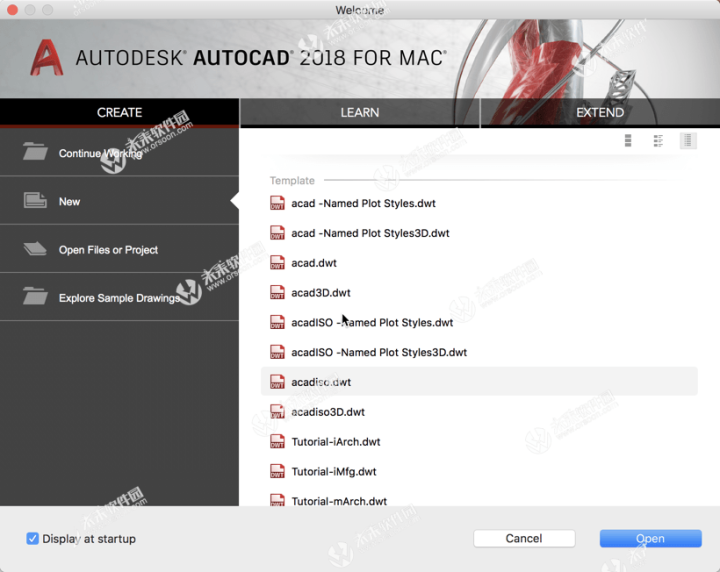 Autodesk AutoCAD 2018 for mac(CAD三维设计绘图软件) V2018.2汉化版-1669887178-808c8a93e1cc071-25