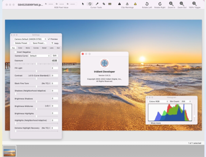 Iridient Developer for Mac(RAW图像格式转换工具) v3.8已激活版-1671274639-2a7b9a005158c84-1