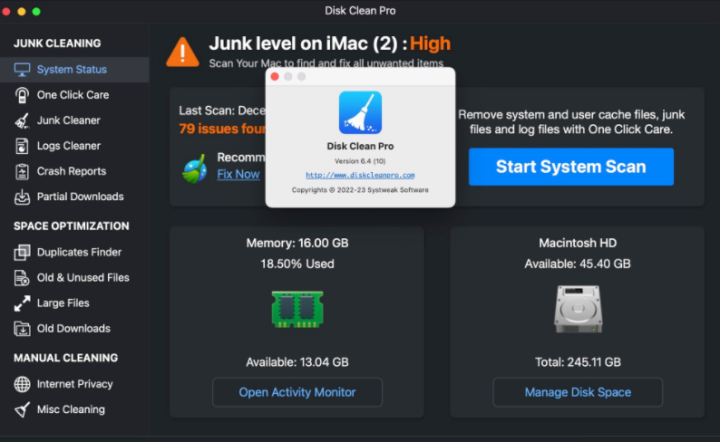 Disk Clean Pro for Mac(磁盘清理工具) V6.4激活版-1671439368-ef262f5cbabad0e-1