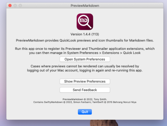 PreviewMarkdown for Mac(Markdown编辑预览工具) v1.4.4激活版-1671441639-70f4551a056bf5d-1