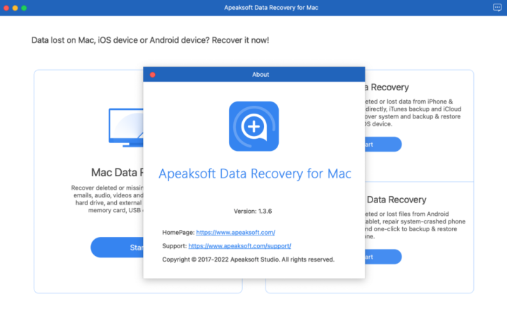 Apeaksoft Data Recovery for Mac(数据恢复软件) V1.3.6激活版-1671442288-a85685028e9c2bc-1