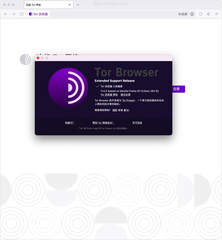 Tor Browser for Mac(洋葱浏览器) V11.5.4中文版-1671681691-29dda6946783b10-1