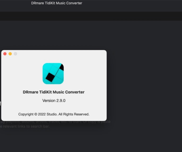 DRmare Tidal Music Converter for Mac(Tidal音乐转换工具) v2.9.0激活版-1671718231-42839242131942e-1