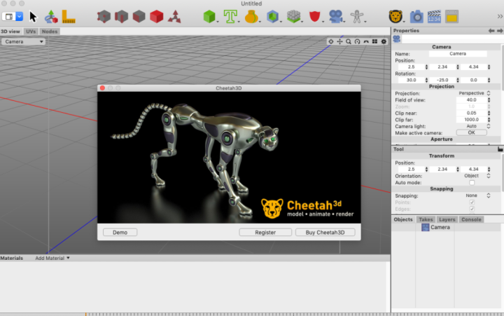 Cheetah3D for mac(3D建模渲染软件)附注册机 v7.5.2激活版-1671805125-d63efc7a2775eb3-1