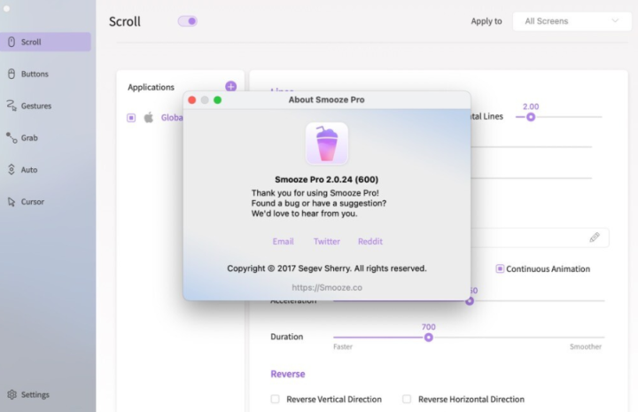 Smooze Pro for Mac(鼠标增强软件) v2.0.24最新激活版-1671957879-391ed379da181b3-1