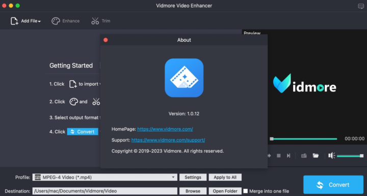 Vidmore Video Enhancer for Mac(视频质量增强软件) V1.0.12激活版-1675263551-0f4fc0cfe01f72e-2