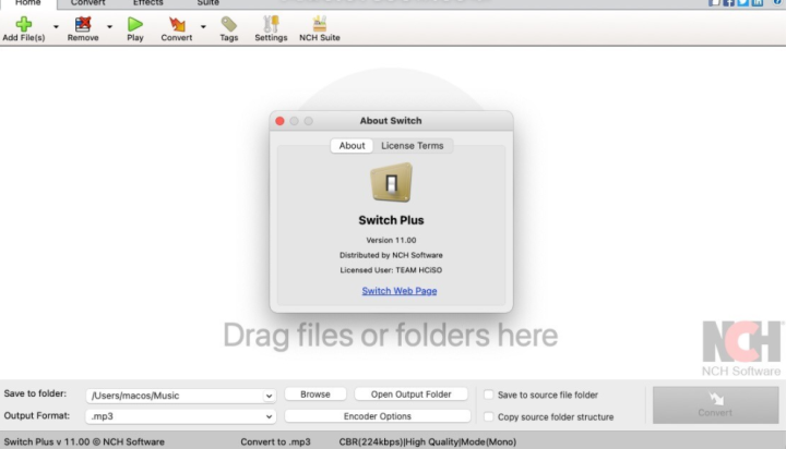 NCH Switch Plus for Mac(音频文件转换工具) v11.0激活版-1675344702-7d3b7075a1d1255-1