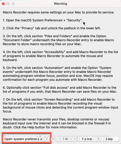 MacroRecorder Enterprise for mac(鼠标与按键宏录制器) v2.0.82企业版-1682389833-a90aecd52bb8ac0-1