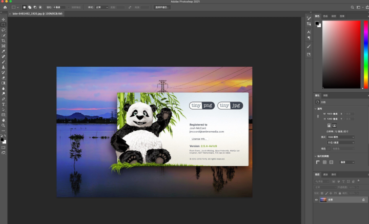 TinyPNG and TinyJPG for Mac(ps图像压缩插件)支持ps2021 v2.5.4激活版-1686111533-32a988a269646f4-1