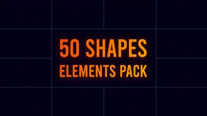 fcpx发生器Shape BIG Pack for Mac(形状素材大包)-1686663036-76b9ab3c0a6d53d-1