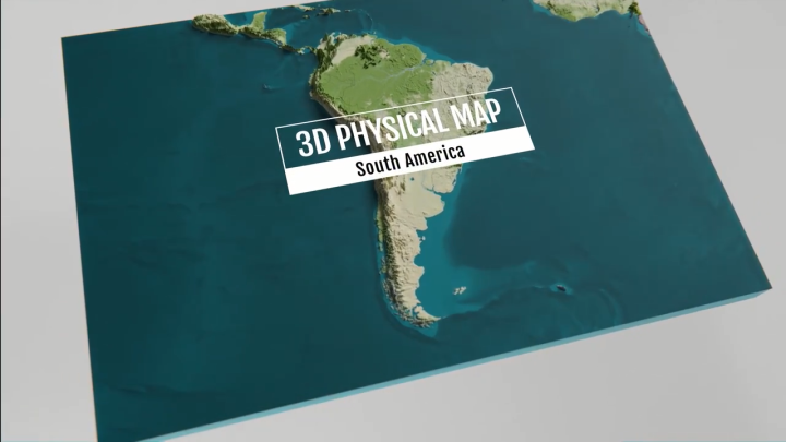 fcpx插件3D Physical Map South America(南美洲3D素材)-1686663292-5544a4238fa569d-1