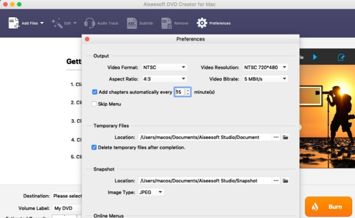 Aiseesoft DVD Creator for Mac(DVD刻录工具) v5.2.36激活版-1687163269-38f7a943b8e2624-1