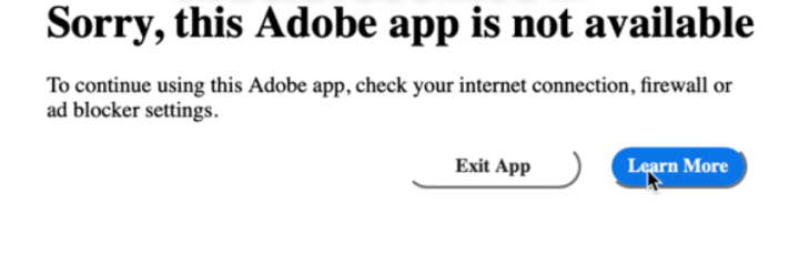 Adobe提示“Sorry，this Adobe app is not available”怎么解决？-1691294603-36001d9a753da64-1