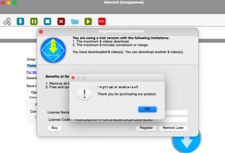 Allavsoft for Mac(优秀的视频下载工具) v3.26.1.8813注册激活版-1708941600-cb3b50e191f8017-6