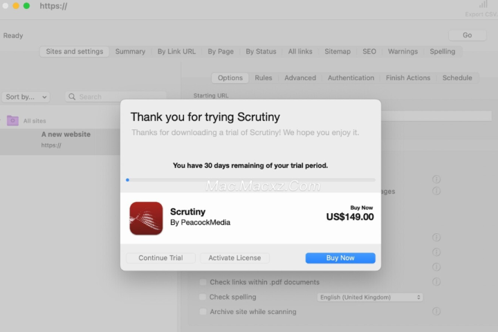 Scrutiny for Mac(网站分析检测工具) v12.8.8激活版-1710156302-e489782896f7538-1