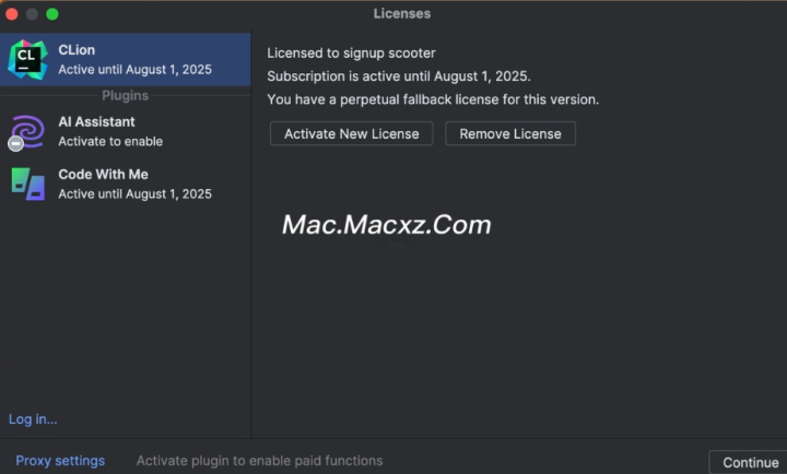 JetBrains CLion 2024 for Mac(跨平台集成开发环境) v2024.1中文激活版-1712824948-c63ee4dc7a25a6c-1