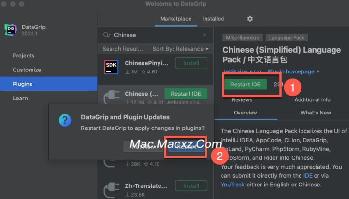 JetBrains DataGrip 2024 for mac(数据库管理工具) v2024.1.1中文激活版-1713175313-8ec621530633935-1