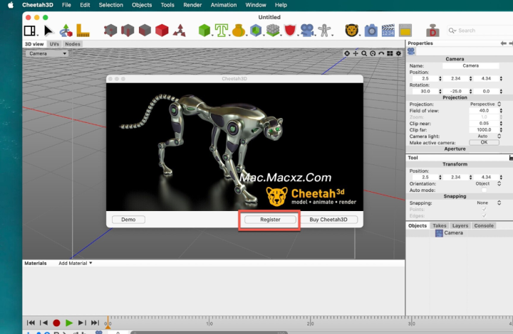 Cheetah3D for mac(3D渲染建模软件) v8.1激活版-1715260432-d9d0c29cae56e7f-1