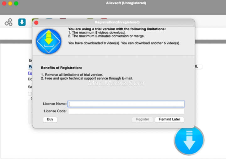 Allavsoft for Mac(优秀的视频下载工具) v3.27.2.8920注册激活版-1718012707-d681f934155753a-1