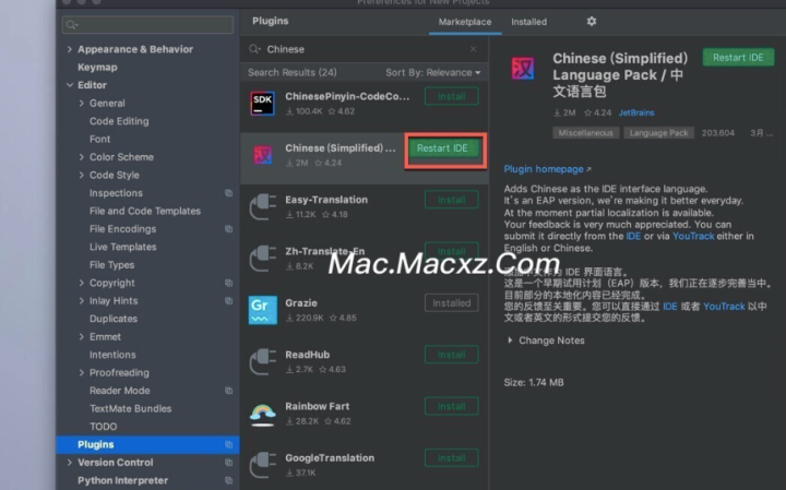 JetBrains DataSpell for mac(数据科学家的IDE) v2024.2.1中文激活版-1725353721-52a591919241fa2-1