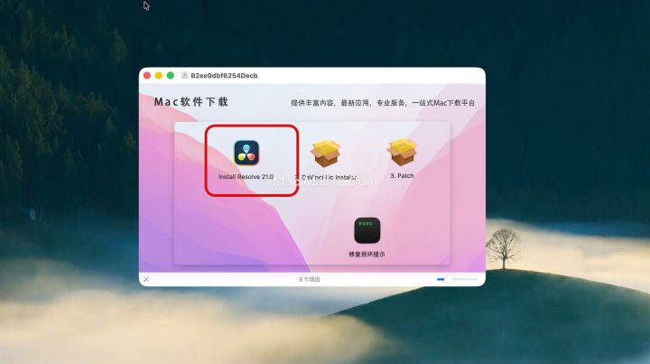 DaVinci Resolve Studio 21 for mac(达芬奇21中文版) v21.1BUILD 14 正式激活版-1789030964-cc307c2aaee5a16-1