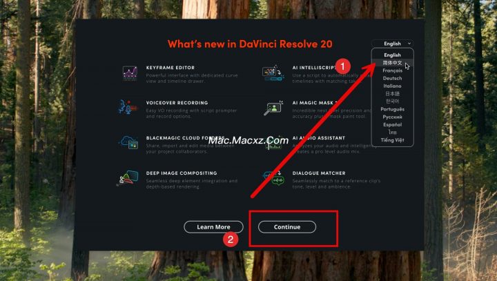 DaVinci Resolve Studio 21 for mac(达芬奇21中文版) v21.1BUILD 14 正式激活版-1789030965-e006193d4d0218a-6